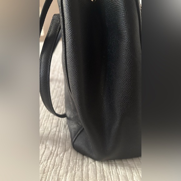 Authentic Coach Black Tote Bag leather new without tags - Picture 6 of 12